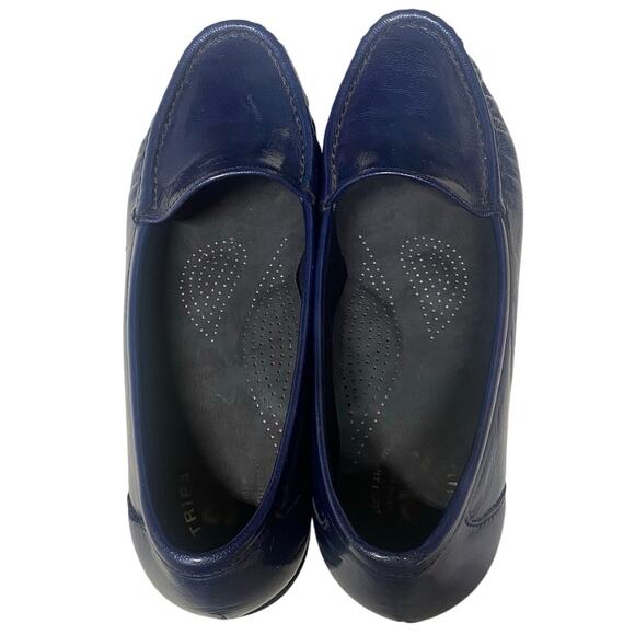 SAS "Simplify" Women's Tripad Leather Loafer, Sapphire Blue, Size 8.5, Pre-Owned - Picture 6 of 8